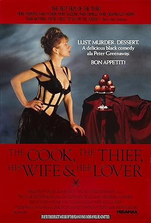 مشاهدة وتحميل فيلم The Cook, the Thief, His Wife & Her Lover 1989 مترجم