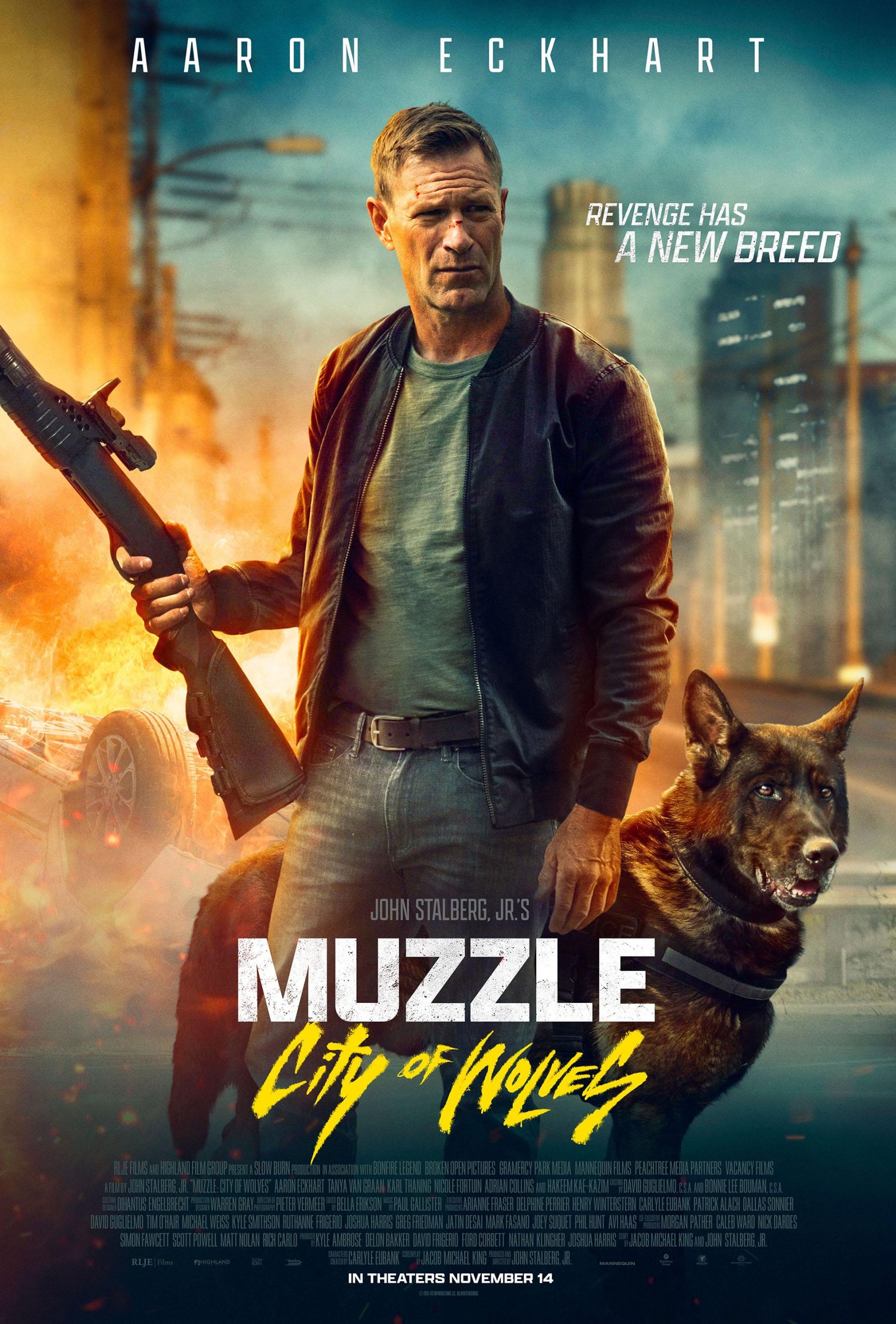 مشاهدة وتحميل فيلم Muzzle: City of Wolves 2025 مترجم